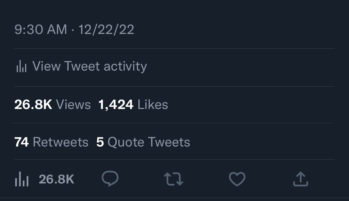 Screenshot of Twitter responses UI noting number of lines of information used to communicate various things about a post
